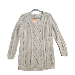 Marks & Spencer V-Neck Sweater - Light Gray